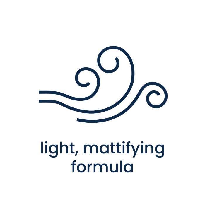 mattifying formula