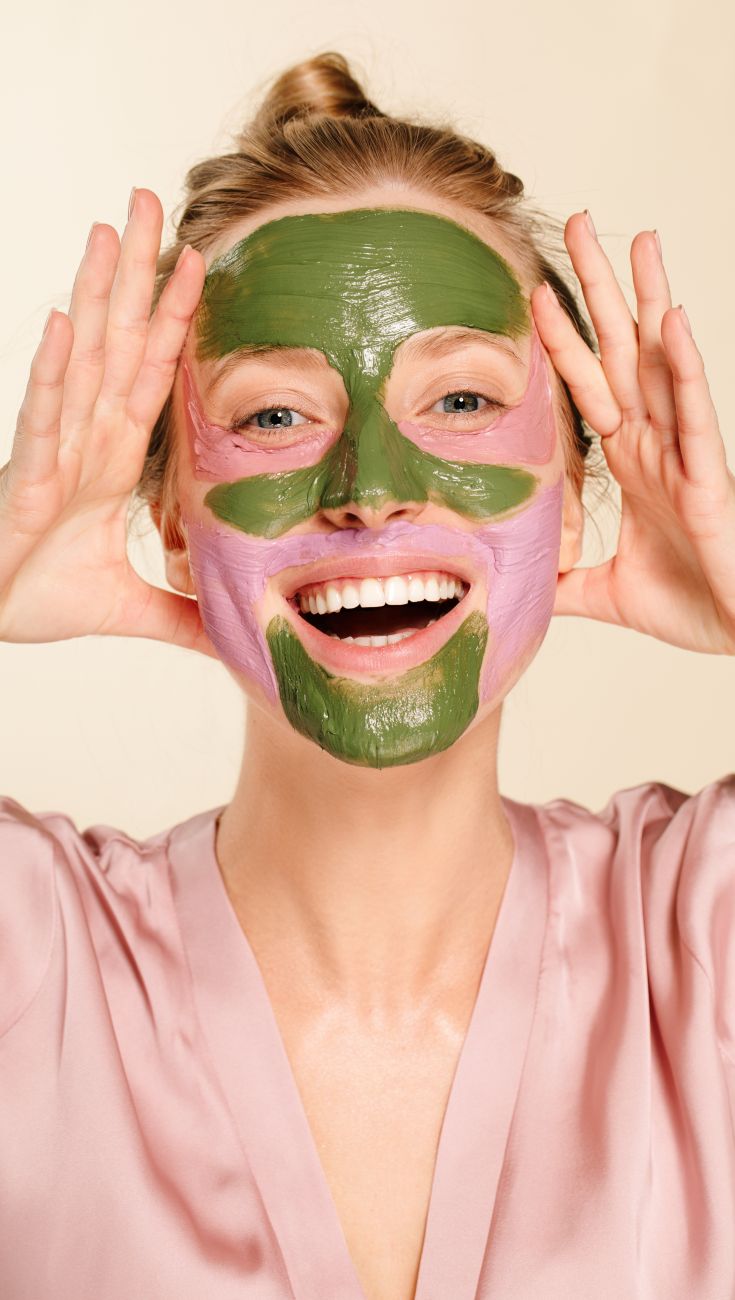 Natural clay mask